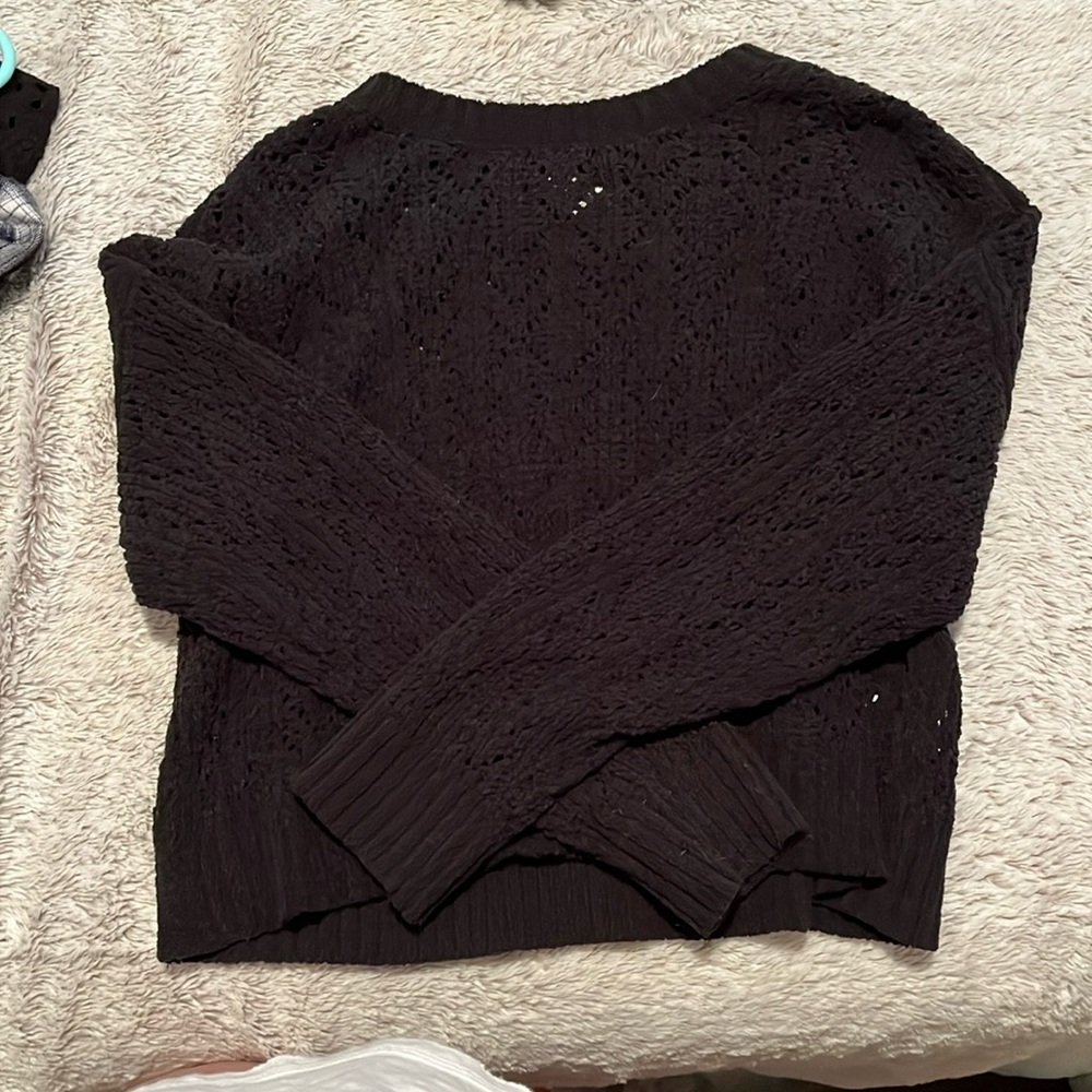 Black sweater